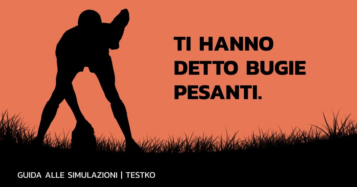 simulazione test medicina bugie