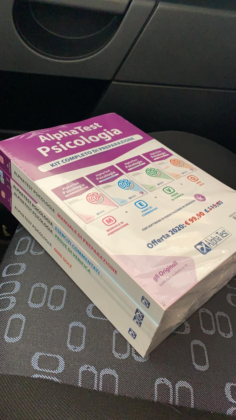 Libri AlphaTest per il test di Psicologia mai usati...